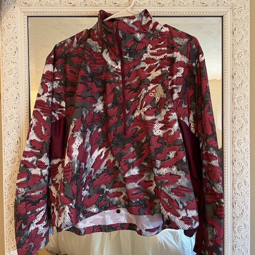 adidas Prime Blue Maroon Wind Breaker